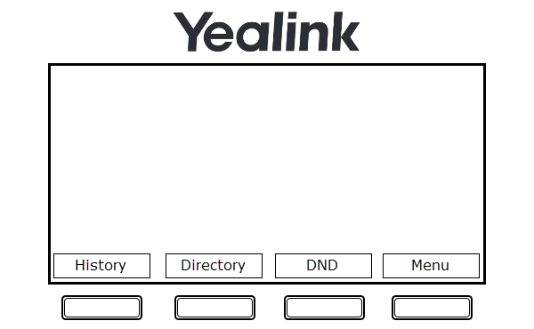 Yealink programmable GUI function buttons